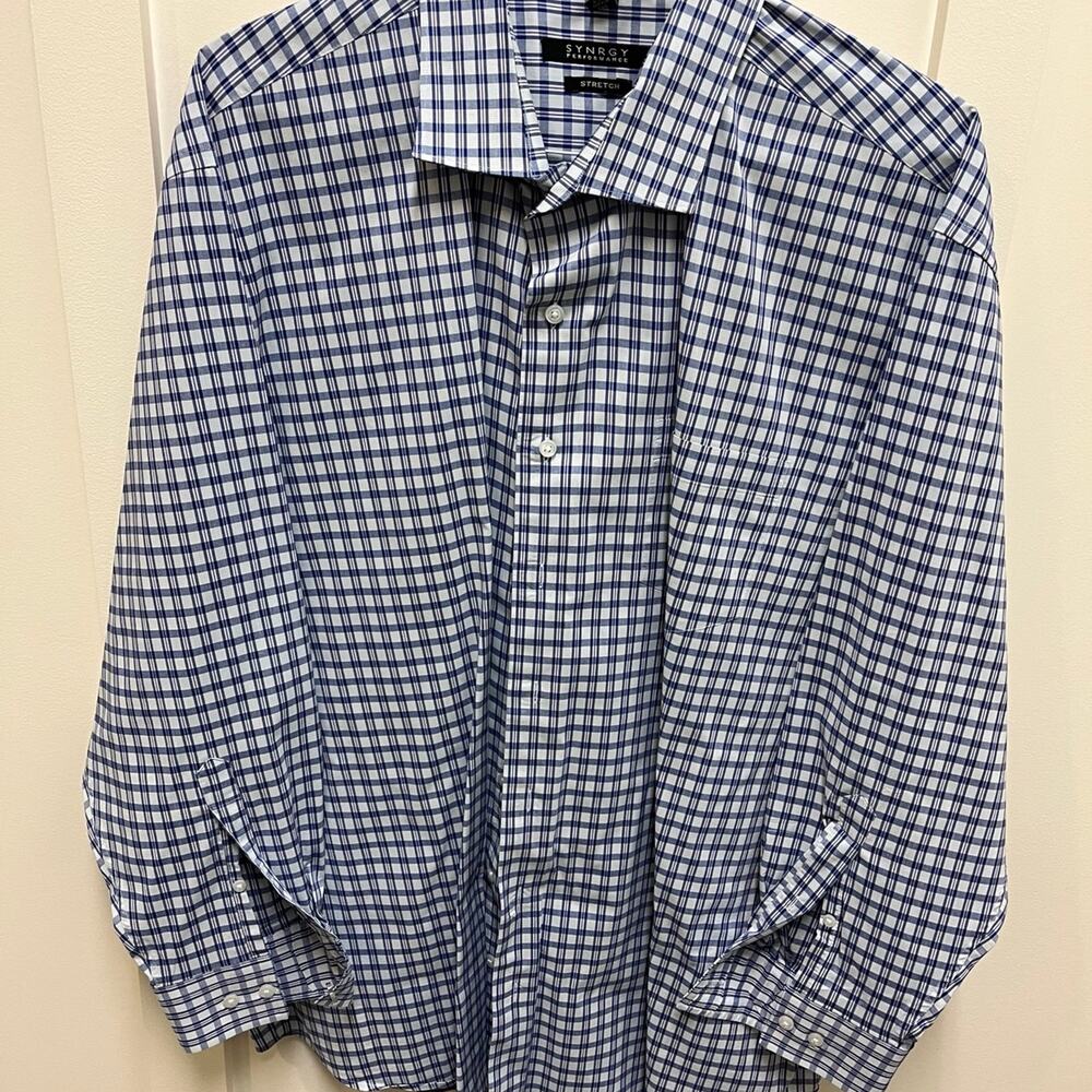 Synergy by DXL Dress Shirt 19 34/35